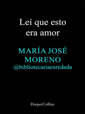 cover image of Leí que esto era amor